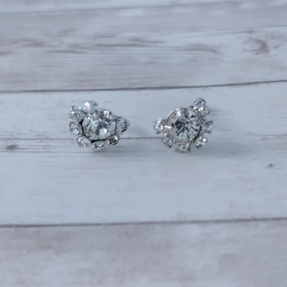 Vintage Screw Back Earrings 5/8
